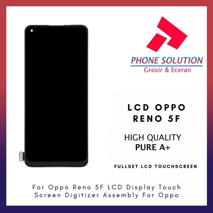 [Expert] LCD Oppo Reno 5F Fullset Touchscreen Original 100% // Supplier LCD