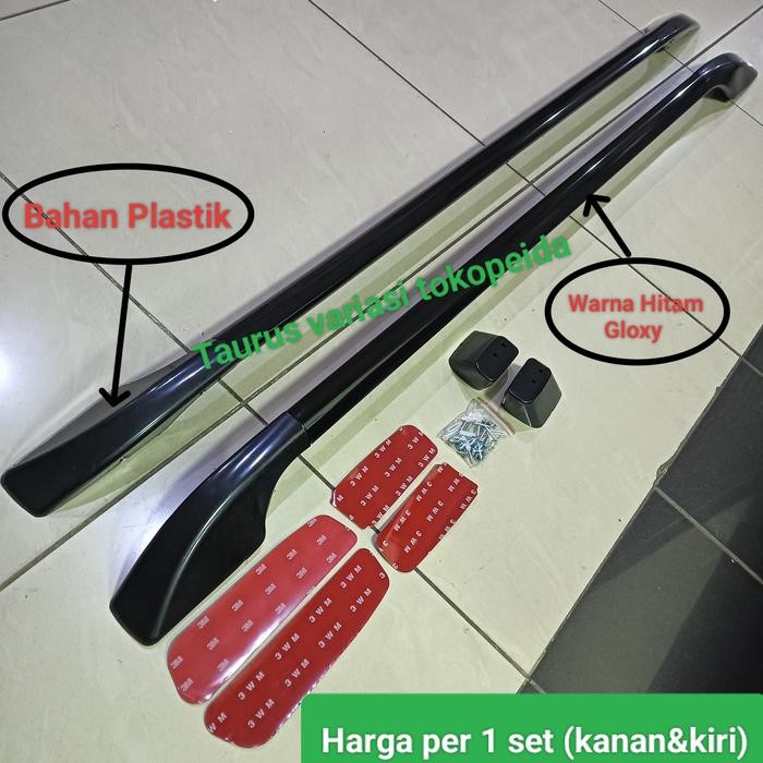 Roof Rail Model Original Toyota Innova Inova 2004-2015 Warna Hitam