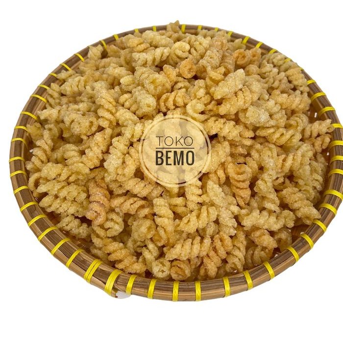 

New Makaroni Spiral Asin 250gr/ macaroni untir asin