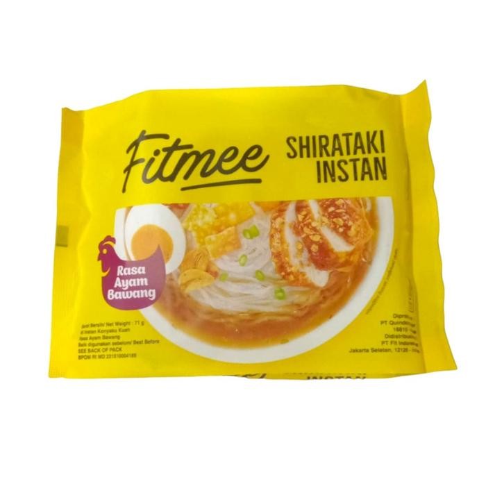 

New Fit Mee / Fitmee / Mie Shirataki Varian Rasa ayam bawang Low Calorie