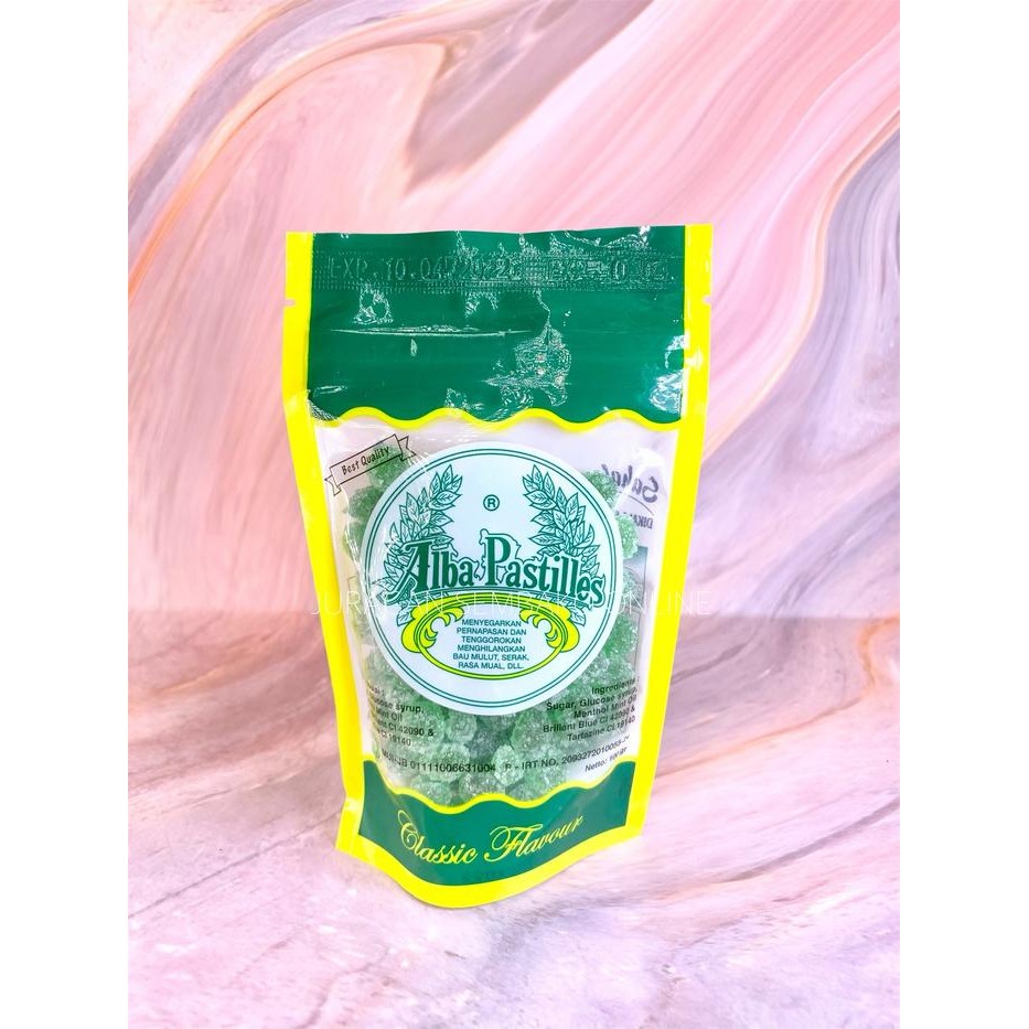 

New Permen alba pastilles 100 gr / alba pastiles / permen mint