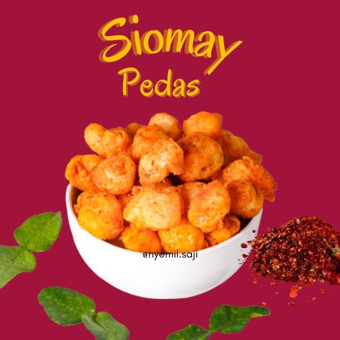 

New Siomay Kering kemasan Pouch 80 Gram By Nyemilsaji