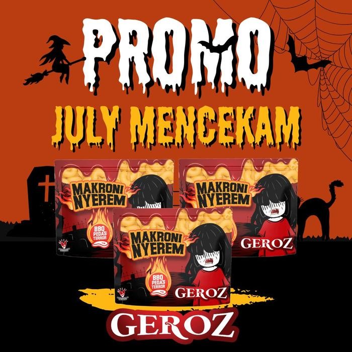

New Geroz - Makroni Nyerem - Rasa BBQ isi 3