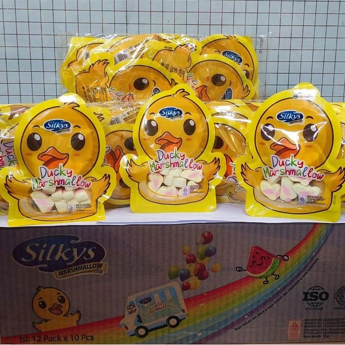 

New silkys marsmallow aneka bentuk dapat 10 bungkus