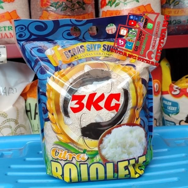 

BERAS MEDIUM CAP ROJOLELE 3KG ZAKAT SEMBAKO MURAH