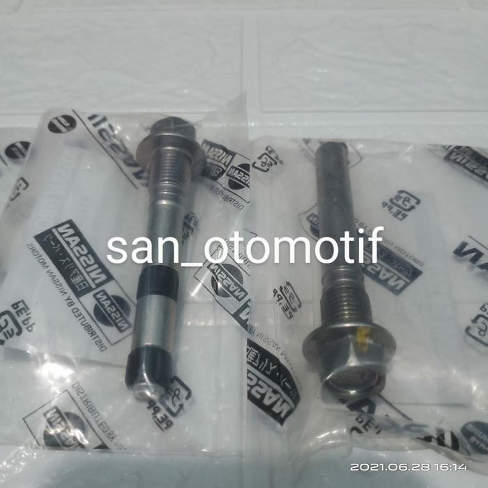 Cuci Gudang baut / pin kaliper caliper Nissan grand Livina L11 original 1pc