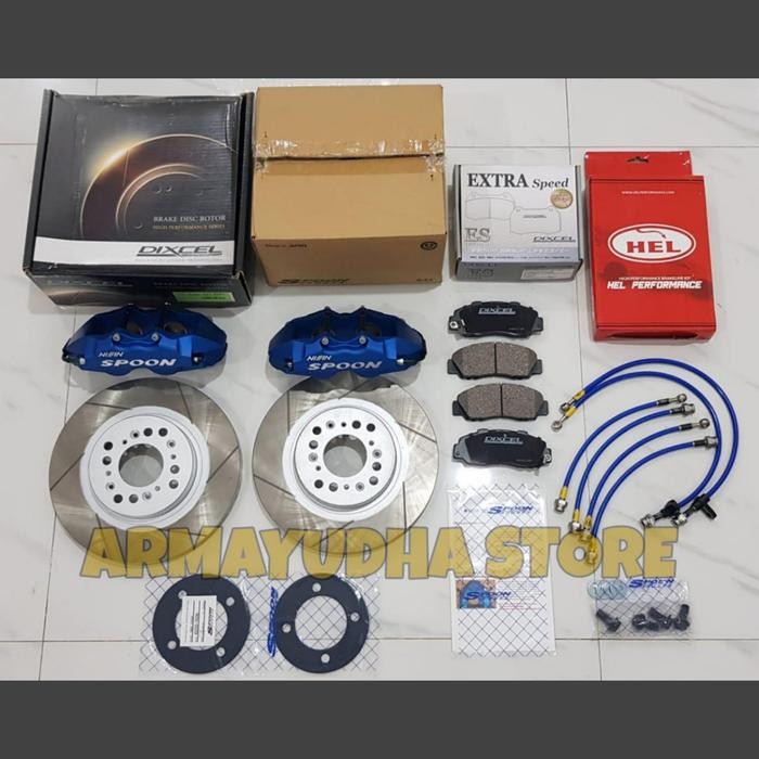 Cuci Gudang big brake kit BBK Spoon Sports twinblock Original Jazz City Civic