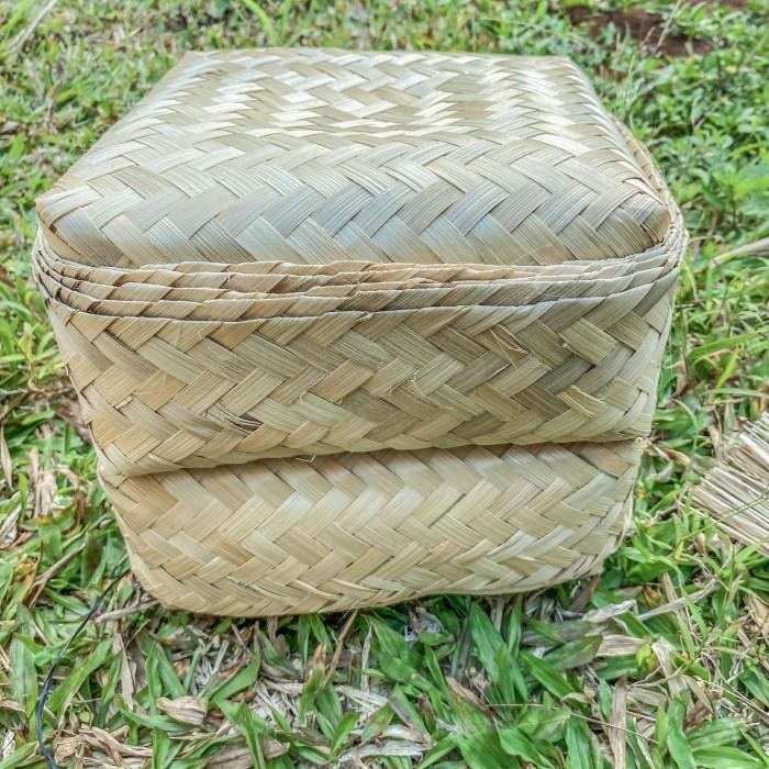 (Expert) besek BAMBU 22X22 BESEK NASI BESEK HAMPERS