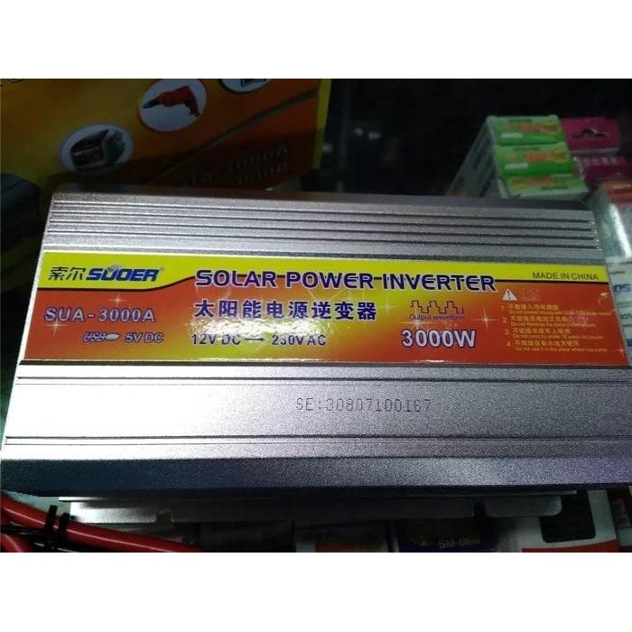 Power Inverter DC to AC 3000 Watt 3000watt 3000w SUOER SUA-3000A