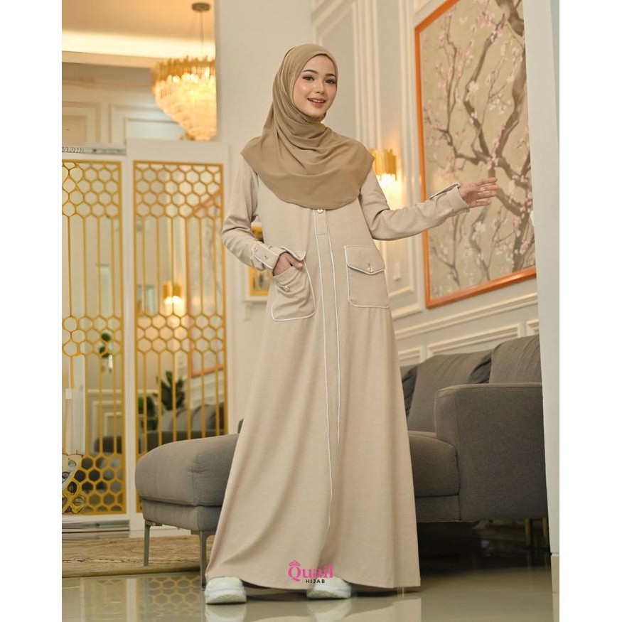 Quail Hijab - Adenia Dress Knit Premium By Quail Hijab