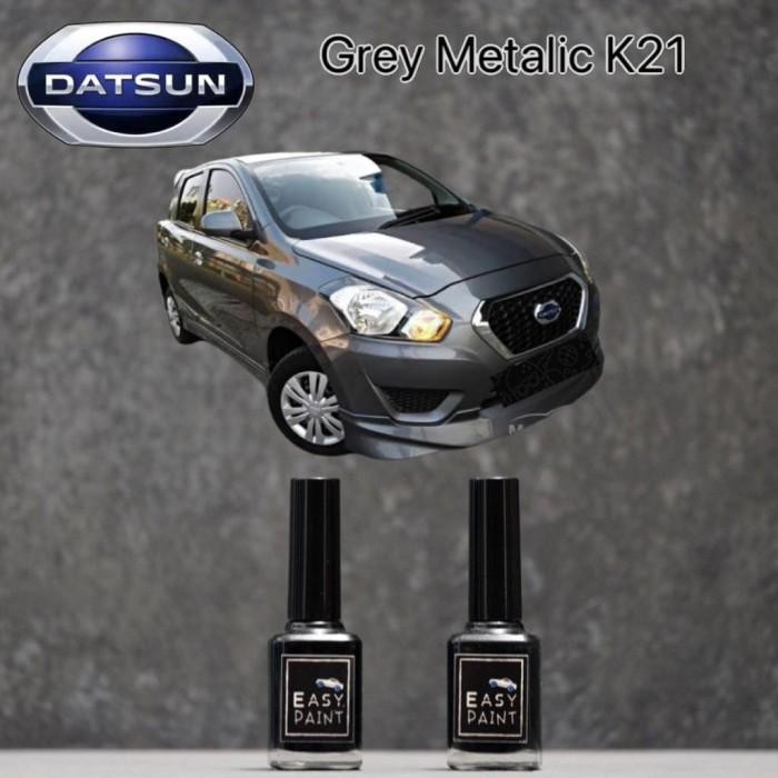 Cat Oles Grey Metalic K21 Datsun Go Abu Metalik Penghilang Baret