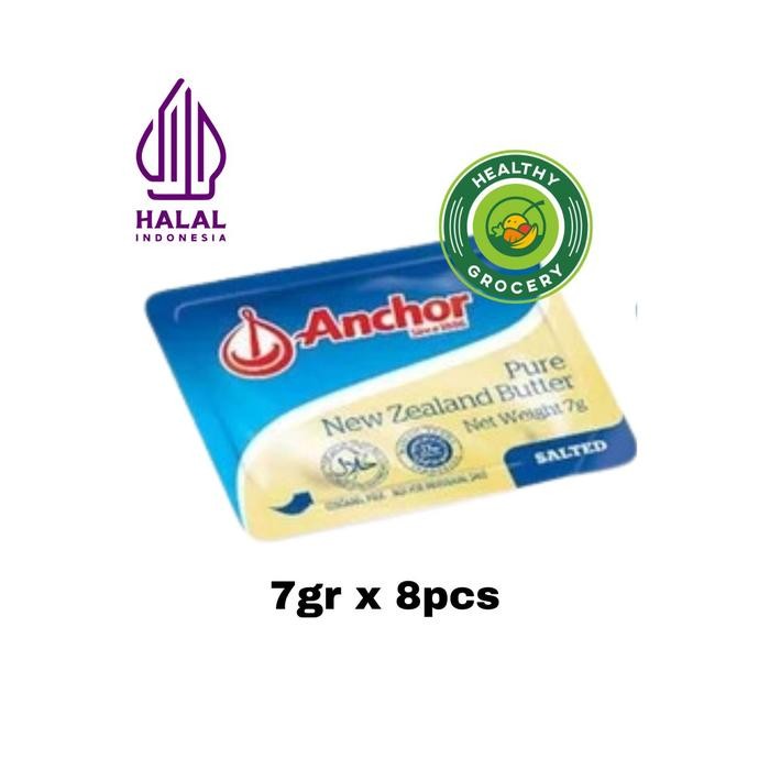 

Anchor Salted Butter 7gr / Mentega / (10pcs)