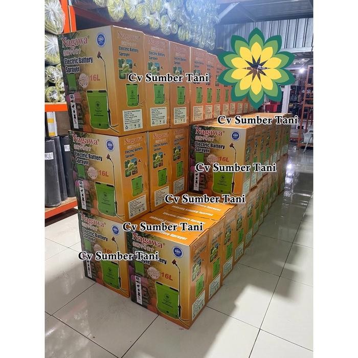 Terlaris Tangki Sprayer Elektrik Yokohama/Nagawa 16 Liter Alat Semprot #Gratisongkir