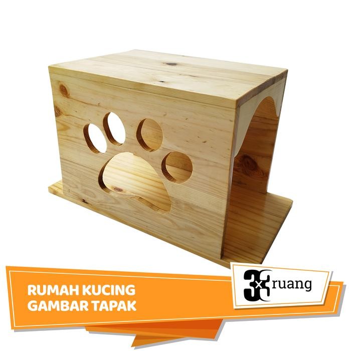 RUMAH KUCING - KAYU