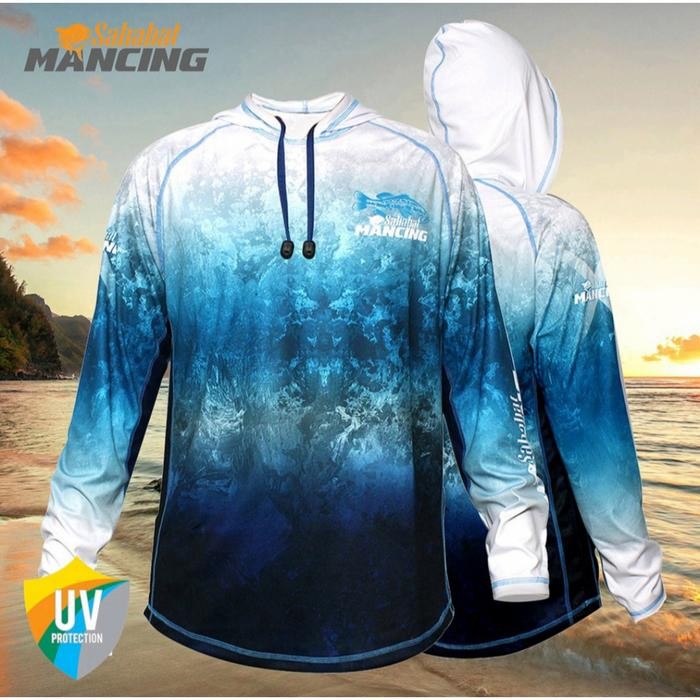 Jersey Sahabat Mancing CAST X UV Protection Hoodie