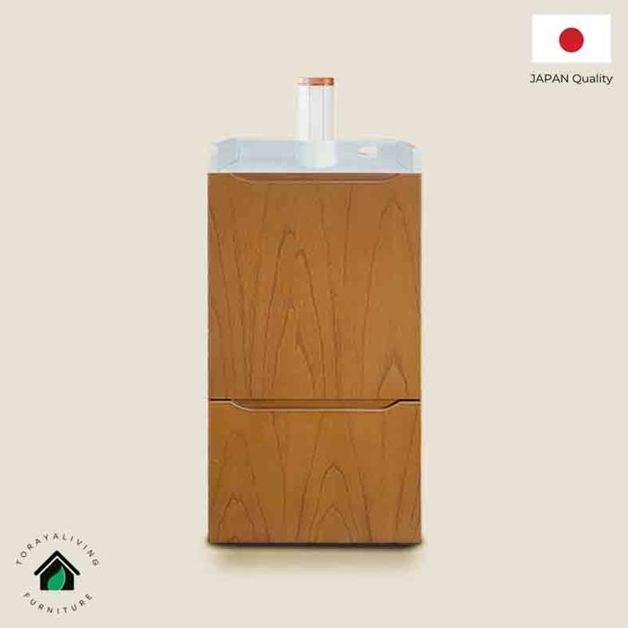 Toraya Tempat Galon Estetik / Lemari Galon Air Minum / Lemari Dispenser Galon Bawah / Lemari