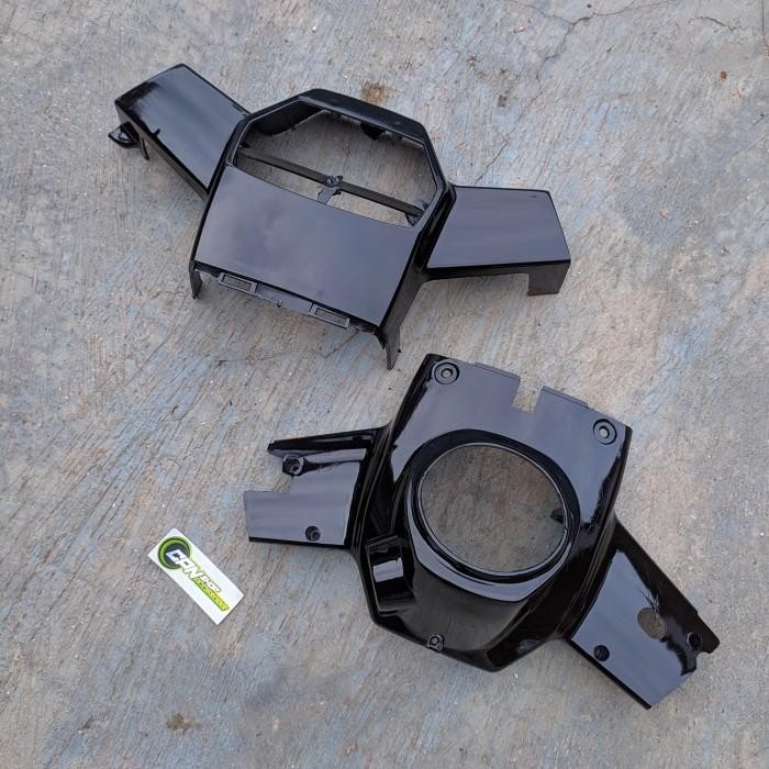 PREMIUM Batok Totok Kepala Atas Bawah Suzuki RC100 RC 100 Dk Black Bravo ori