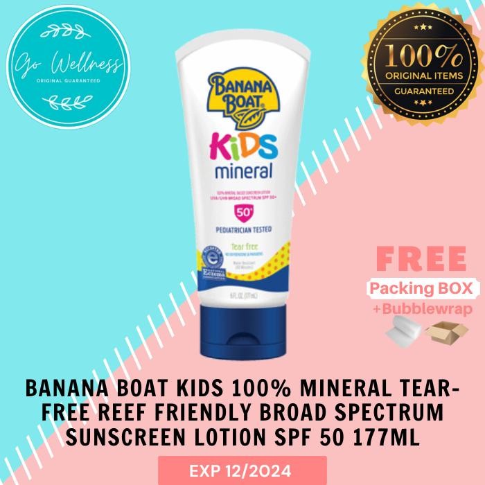 Banana Boat Kids Mineral Sunscreen Lotion SPF 50+ 177ml