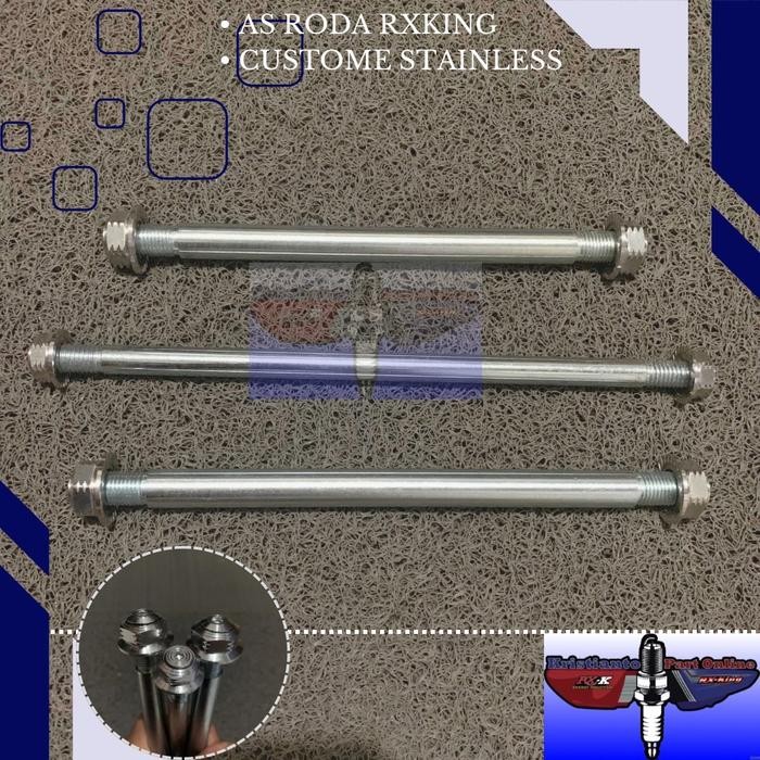 As Roda Depan Belakang As Arm Custom Baut Stainless Rxking Rx King Custom Stainles