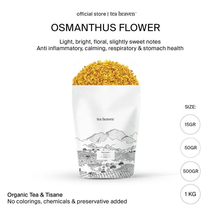 

Osmanthus Flower Tea Premium Grade Organic Tisane Teh Bunga Osmanthus