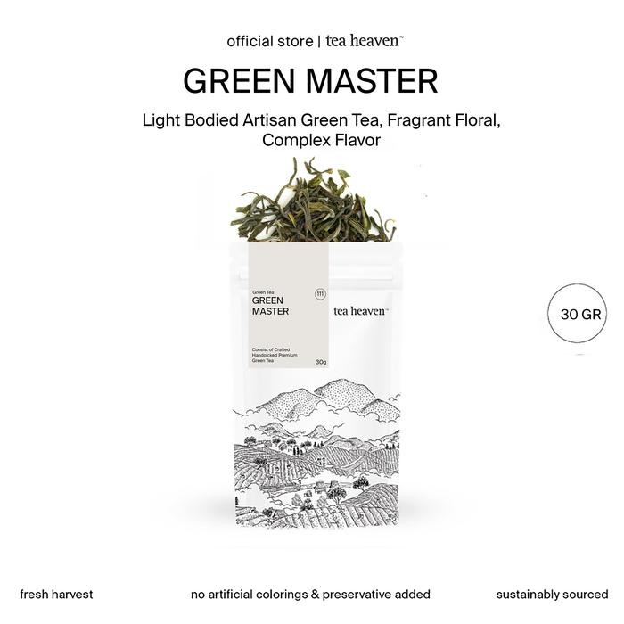 

Teh Hijau Premium Green Master Tea Heaven Loose Leaf