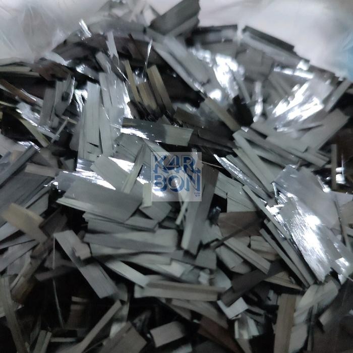 Serat Carbon Forged Chopped Serat Carbon Asli 50 Gram