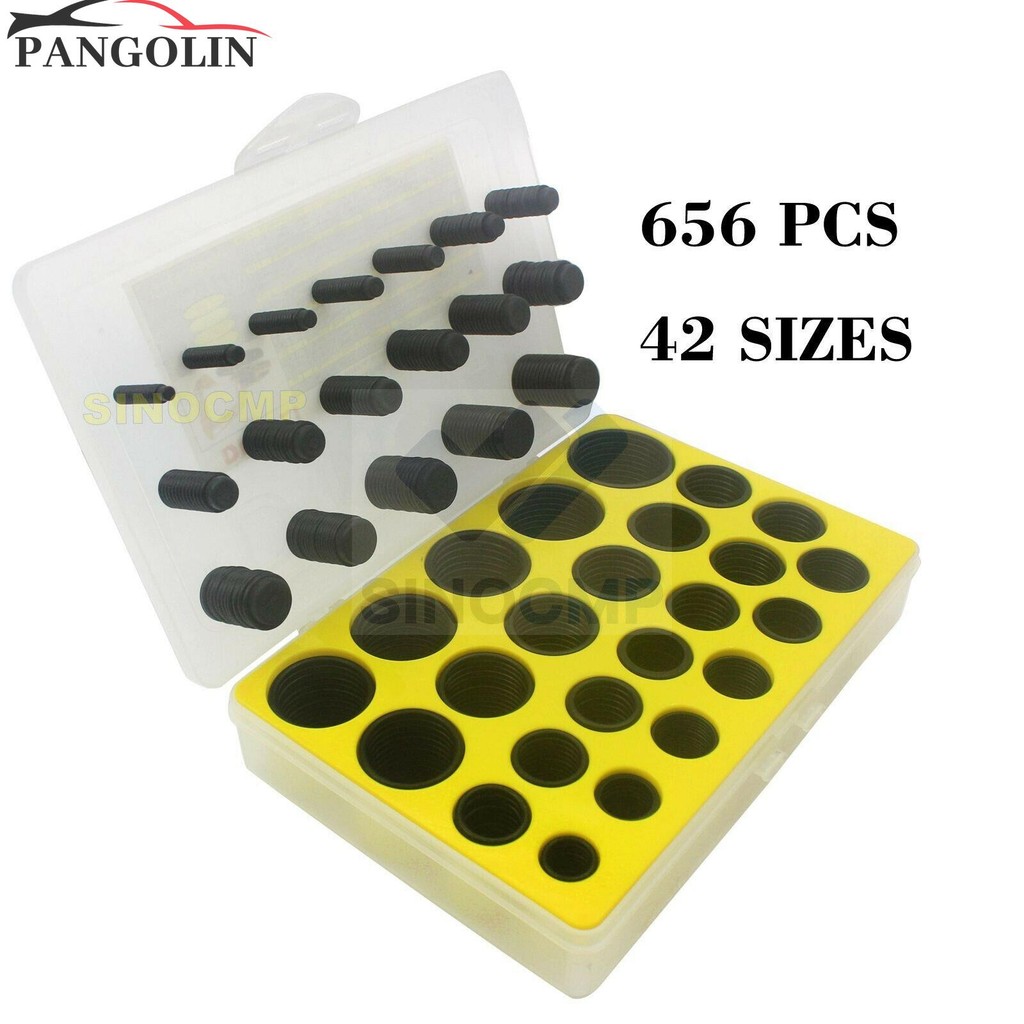 JUAL  656pcs O-Ring Box Gaskets Kit Fit for CAT 320 E320 320B 320C 421Ts Excavator Seal Set with 3 M