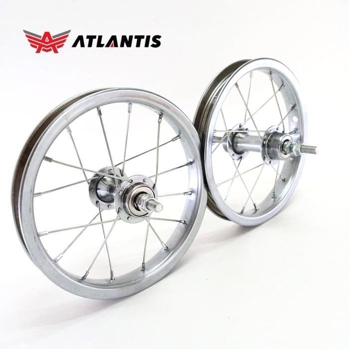 roda rims velg sepeda anak 12 inchi depan / belakang BMX mini gerobak