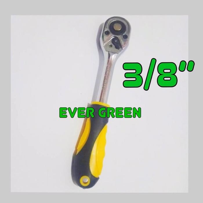 Stang Rachet 3/8 " Gagang Rachet 3/8 " Stang Kunci Shock Rachet 3/8 "