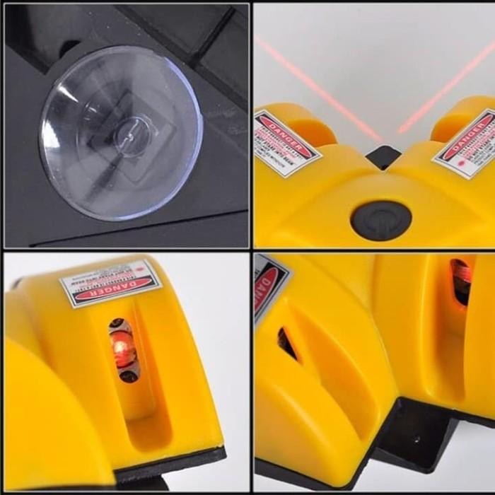 [Expert] Laser Level Square 90 Waterpass Alat Laser Siku Waterpas Line Sudut