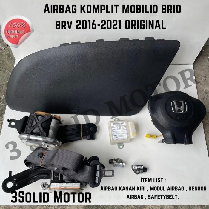 Air Bag Airbag Full Set Mobilio BRV Brio 2016-2020 Original