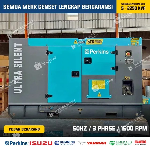Perkins Genset Silent 350 Kva