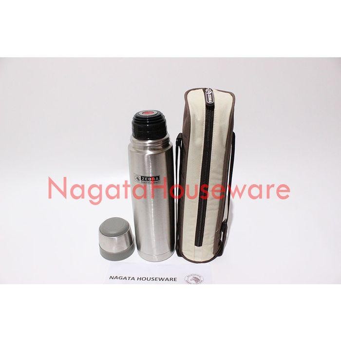 Termos air panas stainless steel Vacuum Flask Zebra Prima 2 112958 Top