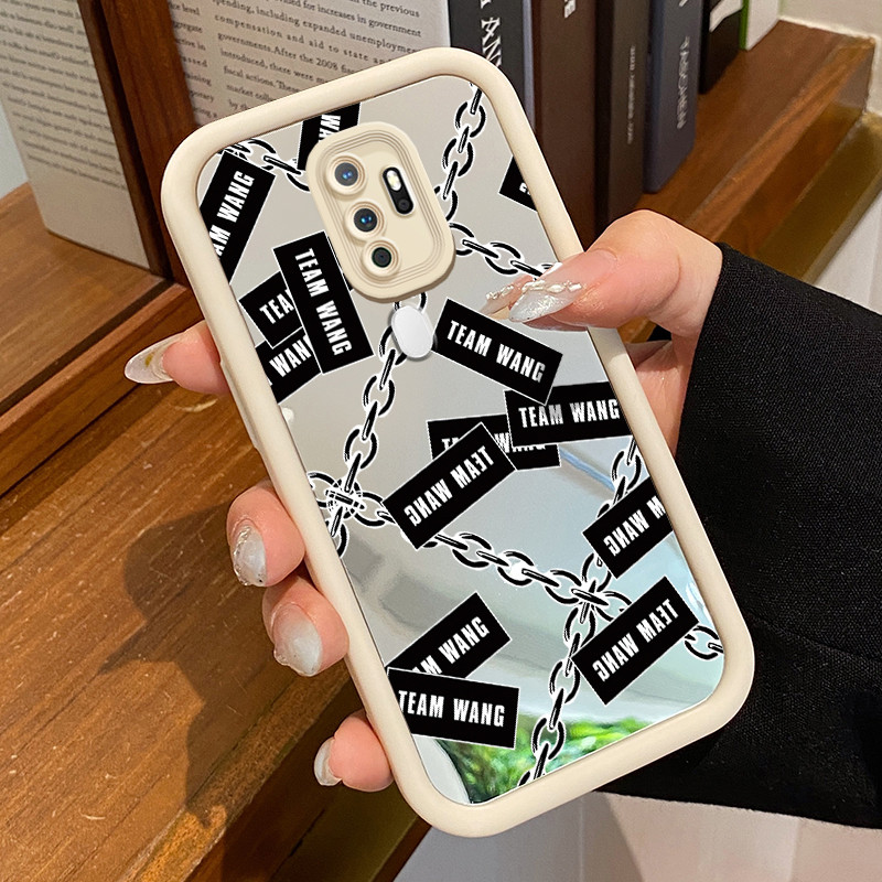 Casing Hp Untuk OPPO A5 2020 OPPO A9 2020 Case Casing pola Rantai Kasing HP Kesing pelindung Silikon