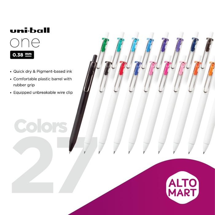 

Uni Ball ONE UMN-S-38 Gel Pen 0.38 mm Uniball Pulpen