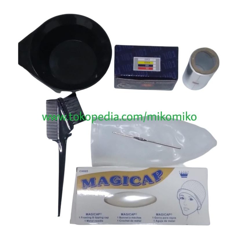 Paket Alat Highlight / Semir / Cat Rambut -Gratisongkir