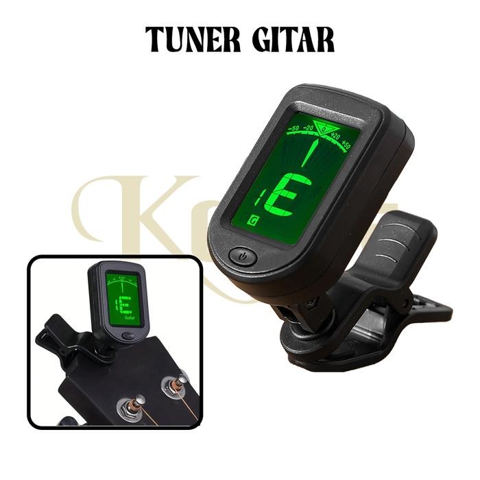 Tuner Gitar Akustik Elektrik Dengan Klip Murah Berkualitas Pasti Ori