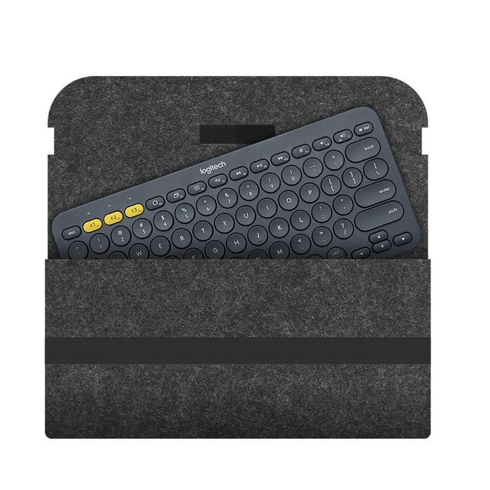 Tas Keyboard Mechanical Soft Felt Case Bluetooth Keyboard Pouch Casing Cover Pelindung Keyboard