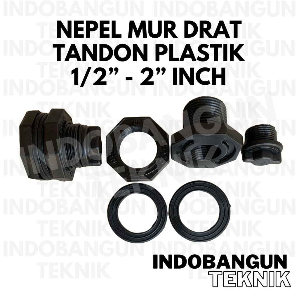 Nepel Mur Drat Tandon Plastik Hitam Murah Grade A