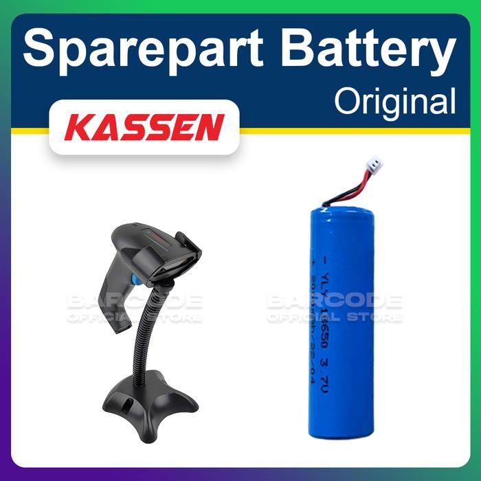 Stok Baru Baterai Kassen KS-606 Battery Scanner KS606 Wireless