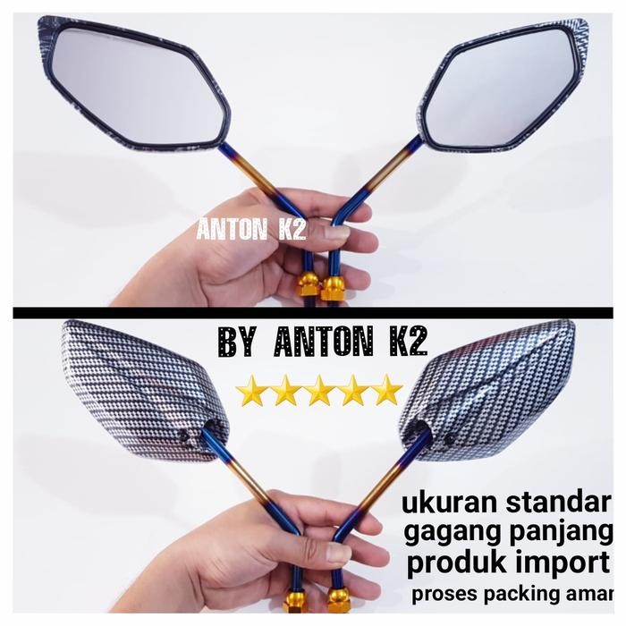 BEST KACA SPION CARBON VARIASI MOTOR MIO/MIO J/MIO M3/MIO GT/MIO SOUL GT