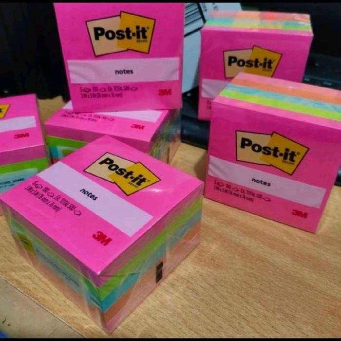 

Post It / Sticky Notes Warna 3M 654-5AN