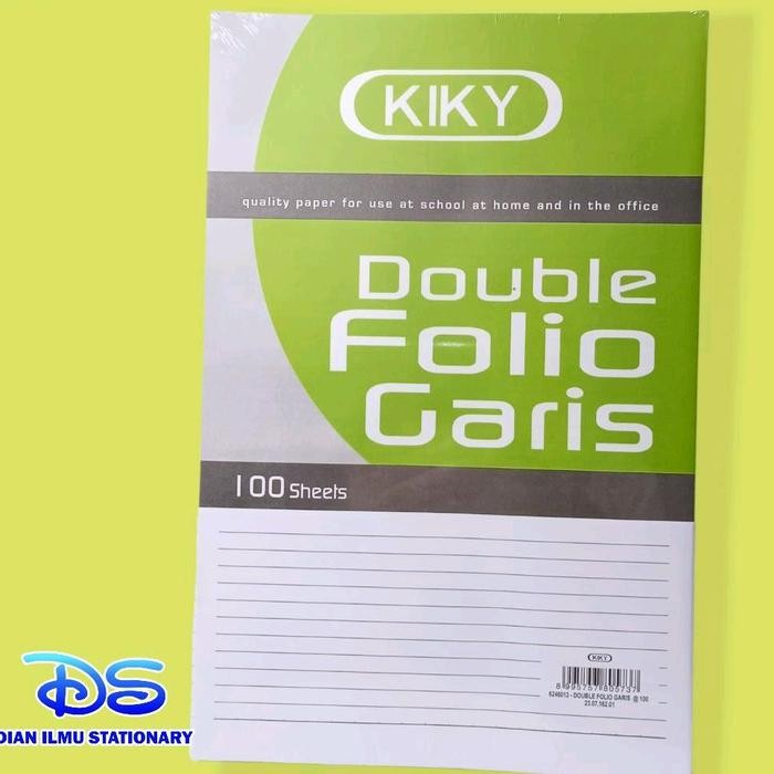 

Double Folio Kiky Bergaris 100 lembar Kiky