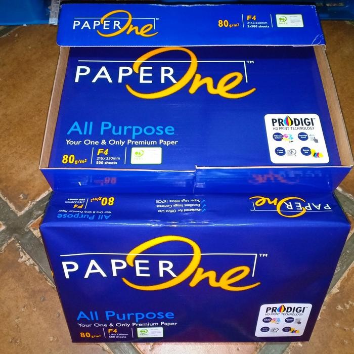

Kertas HVS 80gr F4 PaperOne