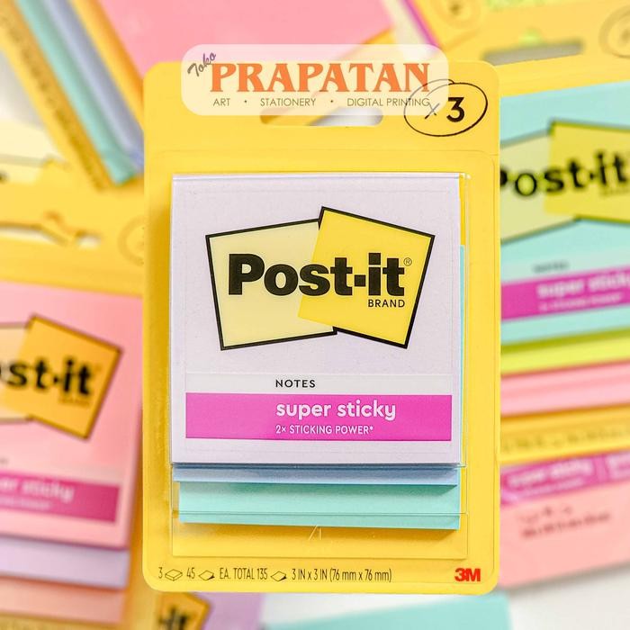

Post It 3M 3321 Sticky Note 76x76mm Notes Memo Tempel