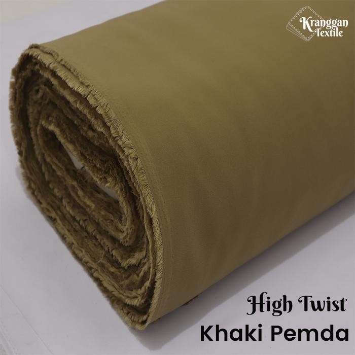 

Kain Celana Pemda / Khaki Semi Wool High Twist / Kantor / Jas / Safari