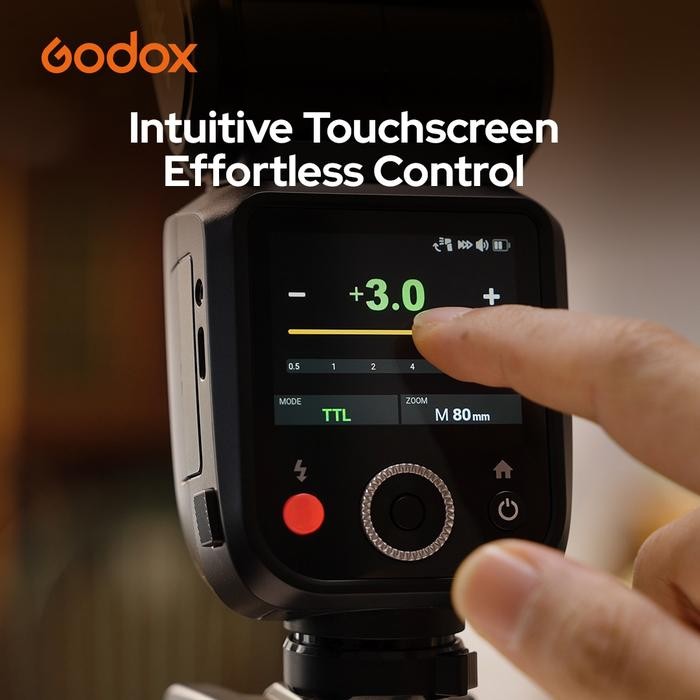 Godox V100 Round Head Flash V-100 Godox Flash