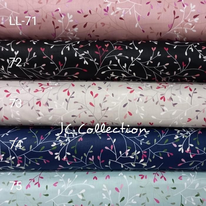 

LL 71-75 Kain Katun Jepang harga per 0.5 meter Japan Design Ori Tokai