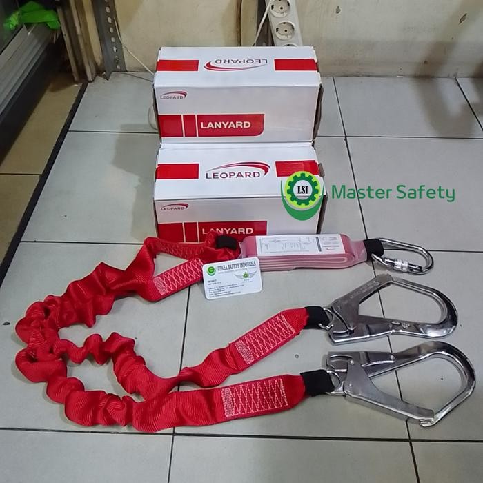 

Elastic Double Lanyard With Absorber Lp0464 Original/Asli Berkualitas