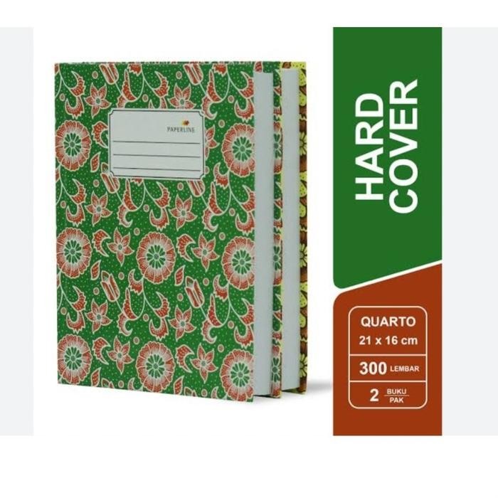 

Buku Quarto/buku hard cover quarto/buku quarto 300 lembar/buku quarto paperline